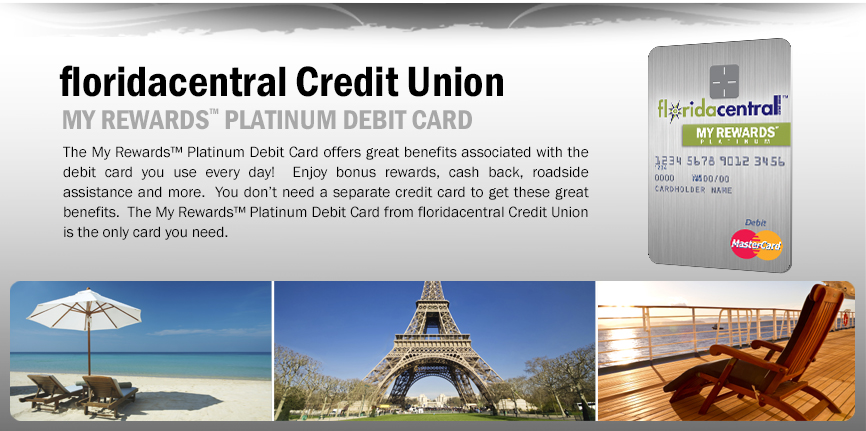 My Rewards&reg; Platinum Debit Card